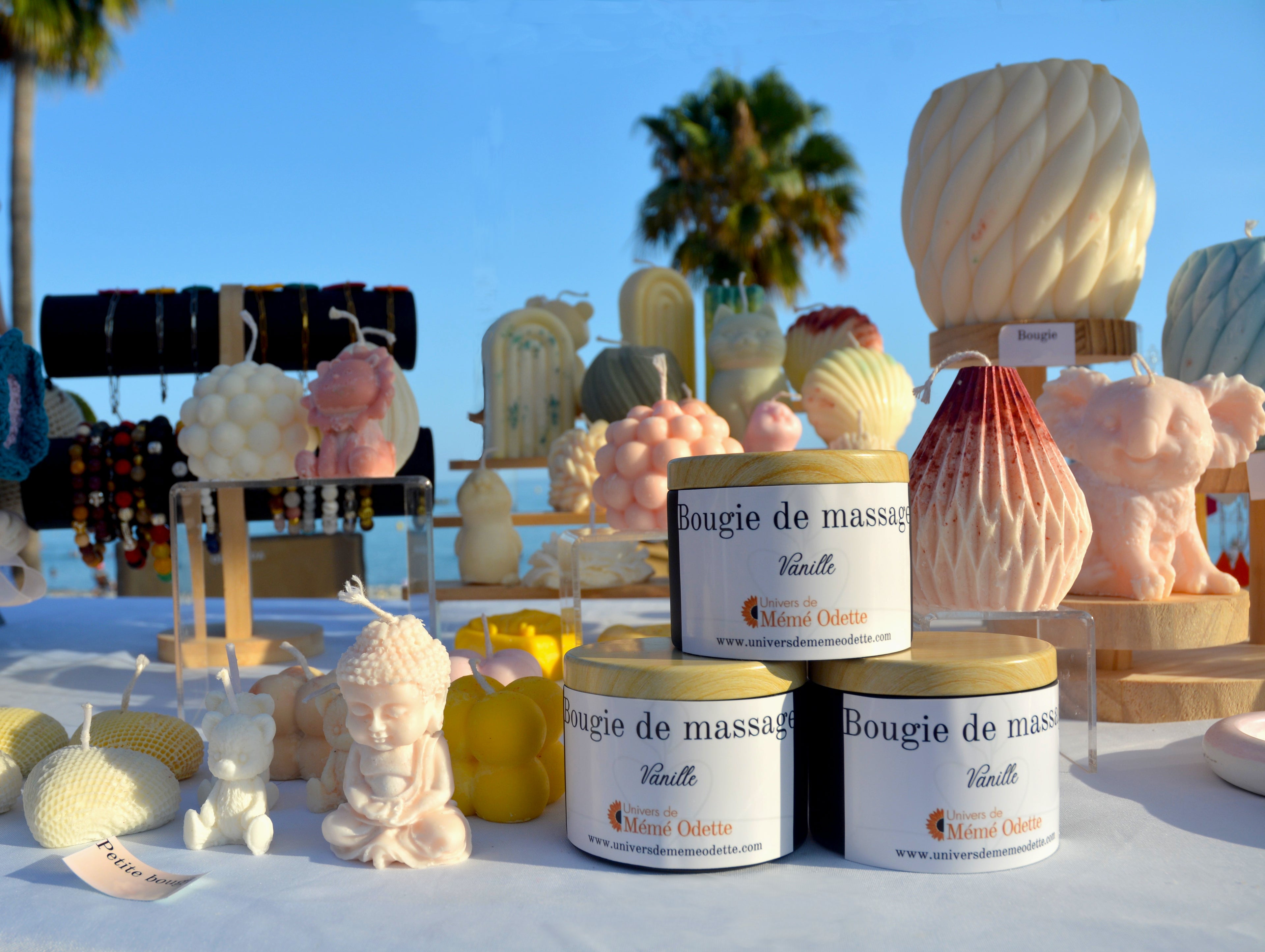 Bougie de massage